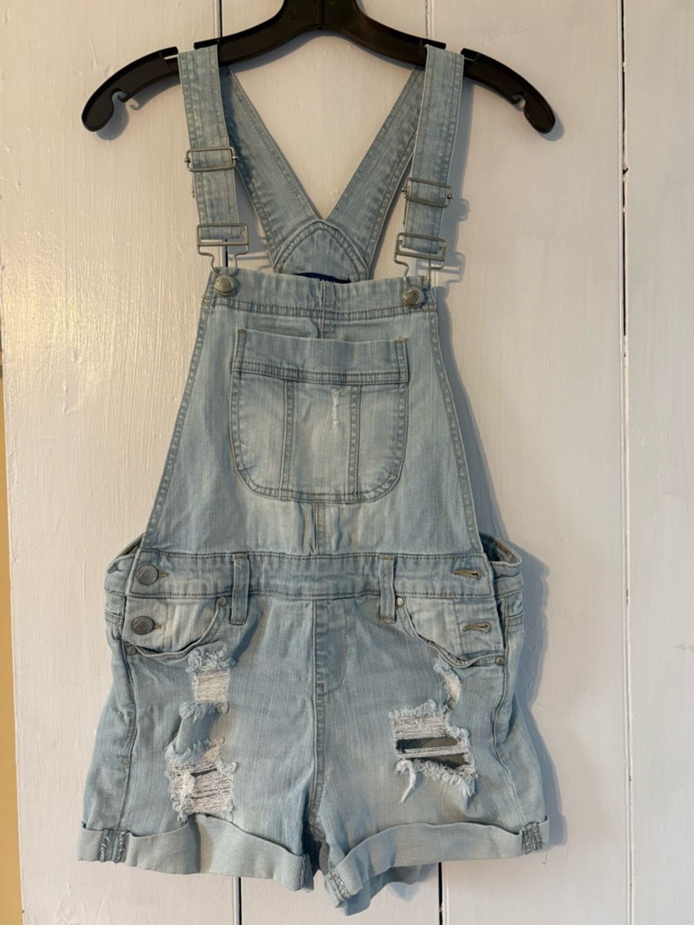 Blue Spice Light Blue Denim Overalls